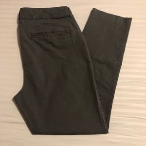 Mid-rise Ankle Chinos